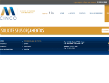 Tablet Screenshot of mcinco.com.br
